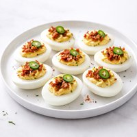 Jalapeno Bacon Deviled Eggs