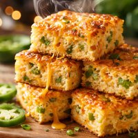 Jalapeno Cheese Squares