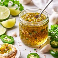 Jalapeno Lime Garlic Jelly