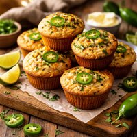 Jalapeno Mexican Corn Muffins