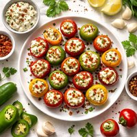 Jalapeno Pepper Stuffed Cherry Peppers