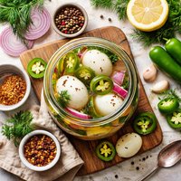 Jalapeno Pickled Eggs