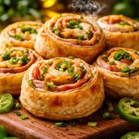 Jalapeo Ham Pinwheels