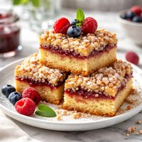 Jam Crumb Cake