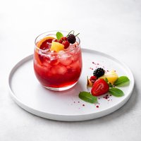 Jamaica Fruit Nonalcoholic Cocktail