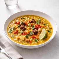 Jamaican Golden Split Pea Soup