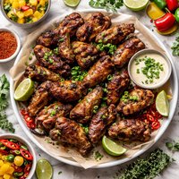 Jamaican Jerk Chicken Wings