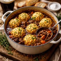 Jamie Oliver Beef and Guinness Stew with Dumplings