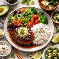 Japanese Hamburger Dish