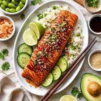 Japanese Marinated Salmon Fillet