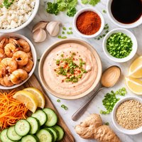 Japanese Restaurant Shrimp Sauce