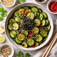 Japanese Style Cucumber Salad