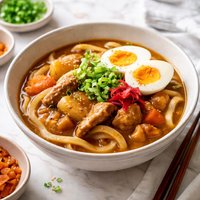 Japanese Style Curry Udon Noodles Karei Udon