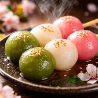 Japanese Sweet Rice Dumplings