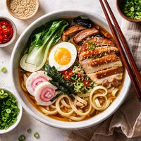 Japanese Udon Noodle Soup