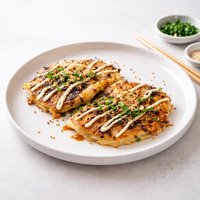 Japanese Vegetable Pancakes Okonomiyaki