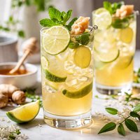 Jasmine Ginger Sparkler