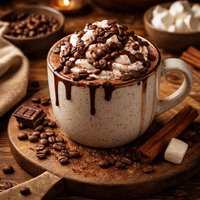 Java Splashed Hot Chocolate