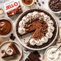 Jell O Pudding Double Chocolate Cream Pie