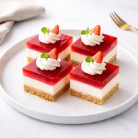 Jello Cheesecake Squares
