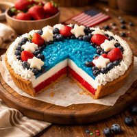 Jello Easy Patriotic Pie