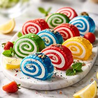 Jello Pinwheels