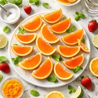 Jello Shot Orange Slices
