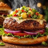 Jerk Turkey Burgers