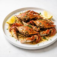 Jersey Shore Garlic Crabs