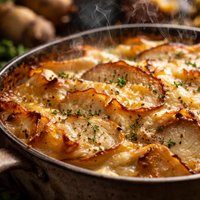 Jerusalem Artichoke Gratin