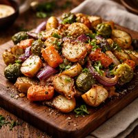 Jerusalem Artichoke Veggie Mix