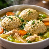 Jewish Chicken Soup with Matzo Balls