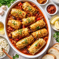 Jewish Sweet and Sour Stuffed Cabbage