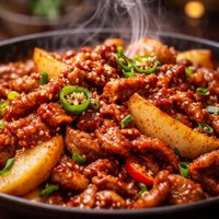 Jeyuk Bokkeum Spicy Pork Bulgogi with Pears