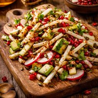 Jicama Pomegranate Salad