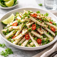 Jicama Salad with Cilantro and Chiles