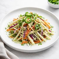 Jicama Slaw with Jalapeno Dressing