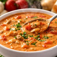Jiffy Bisque of Tomato and Clam a Pantry Recipe