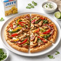 Jiffy Mix Fajita Pizza