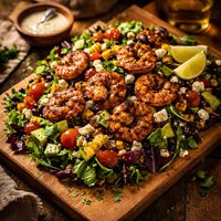 Jivin Jerk Shrimp Salad
