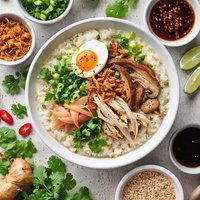Jook Chinese Breakfast Rice Soup
