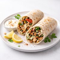 Jordanian Chicken Wraps