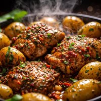 Juaktc Chicken and New Potatoes Jump Up and Kiss the Cook