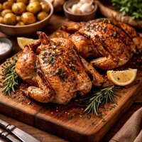 Juicy Cornish Game Hens