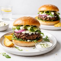 Juicy Lamb Burgers