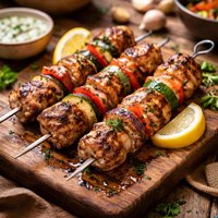 Juicy Pork Kebab