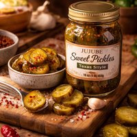 Jujube Sweet Pickles Texas Style
