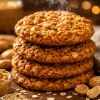 Jumbo Oatmeal Peanut Butter Cookies