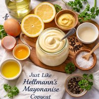 Just Like Hellmans Mayonnaise Copycat Clone