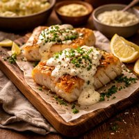 Kabbilow Cod and Horseradish